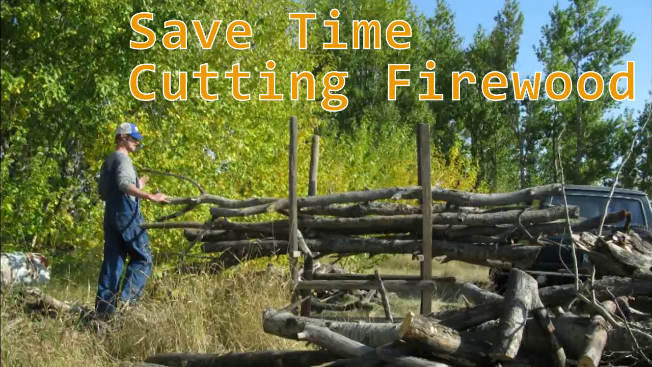 Home Heating with Firewood - Save Time Cutting
